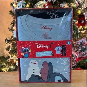 ❗️LAST CHANCE❗️ Disney Stitch Pajama Set NEW 2 piece set size large